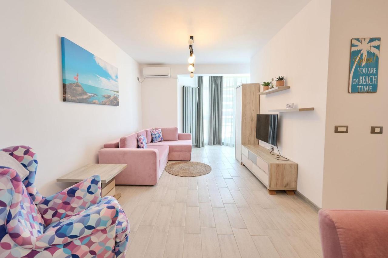 Beachfront 1Br Apartment- Spa N Pools Mamaia Luaran gambar